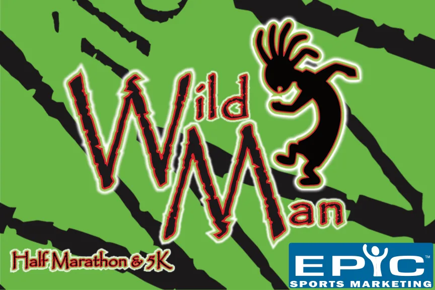 Lake Norman Wildman half marathon, 10K and 5K logo